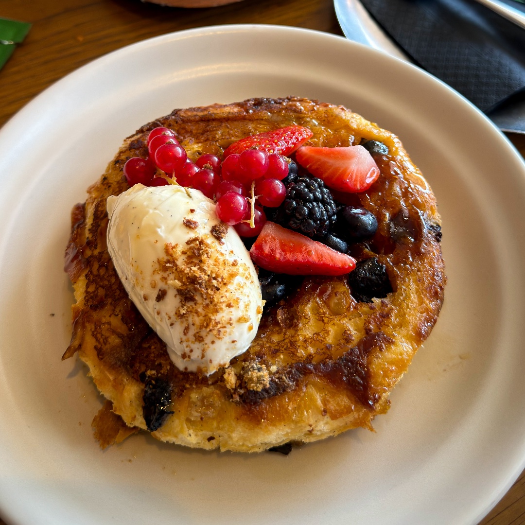 Panettone French Toast at bkry, Al Quoz