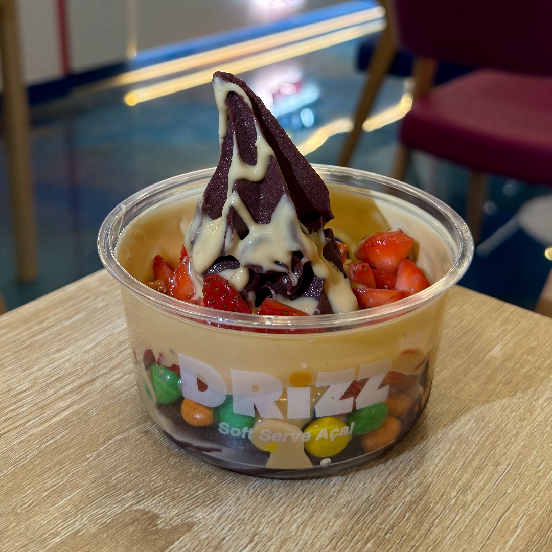 Regular Drizz Cup Build Your Own Acai (12oz) at Drizz Soft Serve Açai, Al Wasl