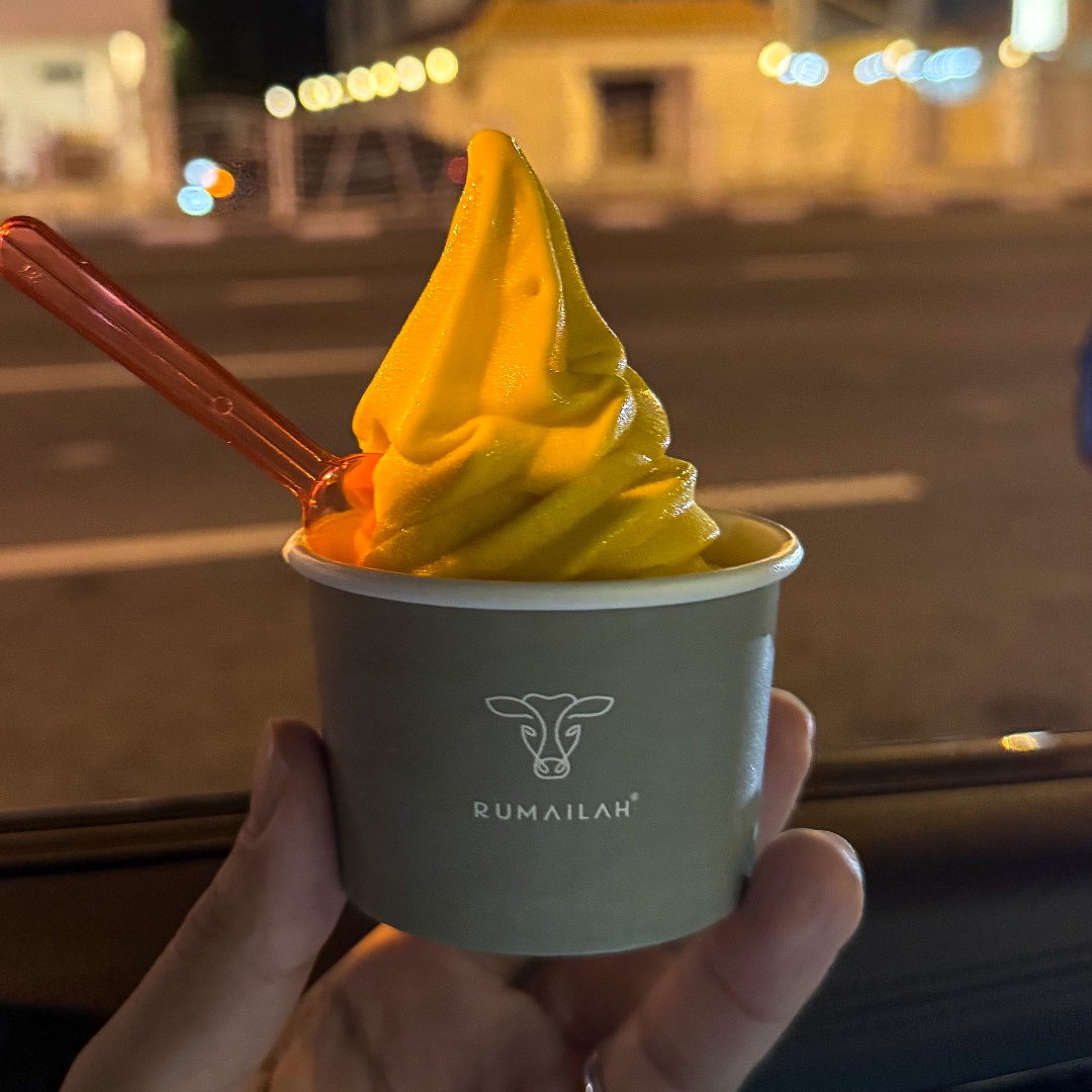 Mango Ice Cream at Rumailah Café, Umm Suqeim