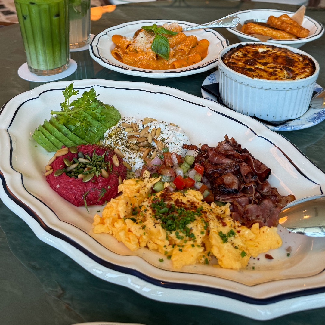 NAC Breakfast Plate at NAC Dubai, Jumeirah