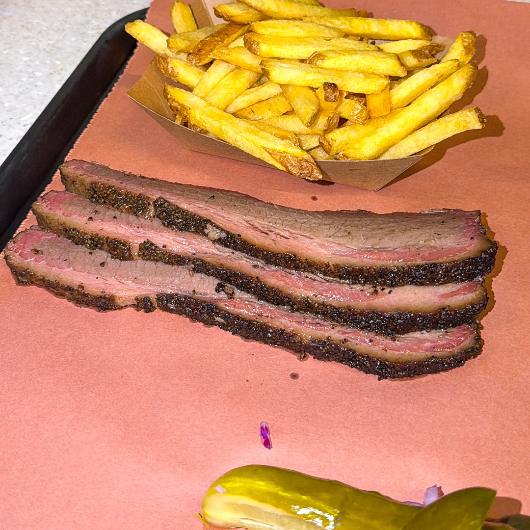 Brisket (250g) at Big T BBQ Kitchen, Al Quoz